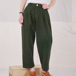 NWOT MSS Heavyweight Trousers in Swamp Green